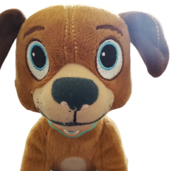 Disney Jr Doc McStuffins Findo 5" Plush Puppy Dog Brown Stuffed Animal Pup Toy - Picture 2 of 5